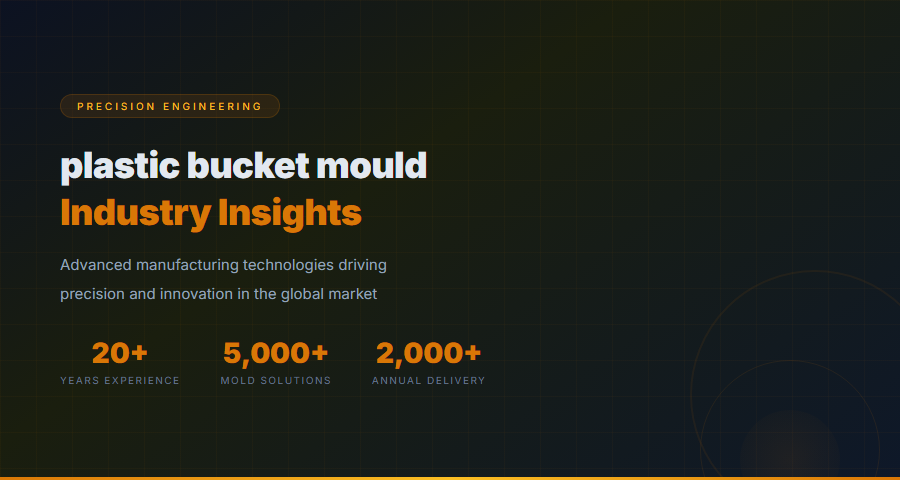 Plastic Bucket Mould - Industry Technology and Innovation