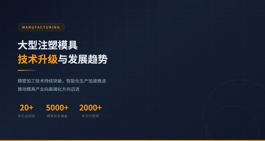 大型注塑模具技术发展趋势