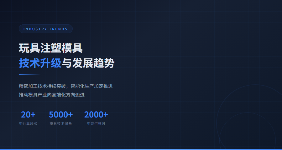 玩具注塑模具技术发展趋势