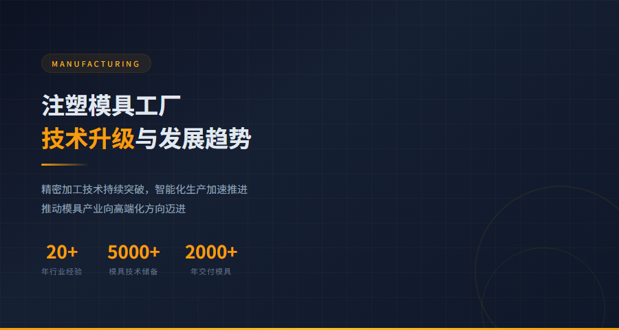 注塑模具工厂技术发展趋势