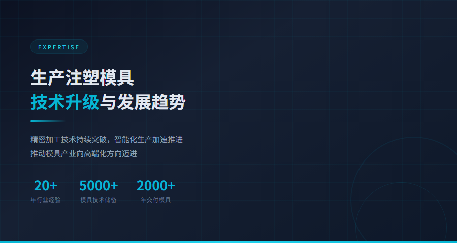 生产注塑模具技术发展趋势