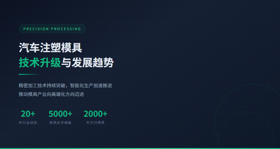 汽车注塑模具技术发展趋势