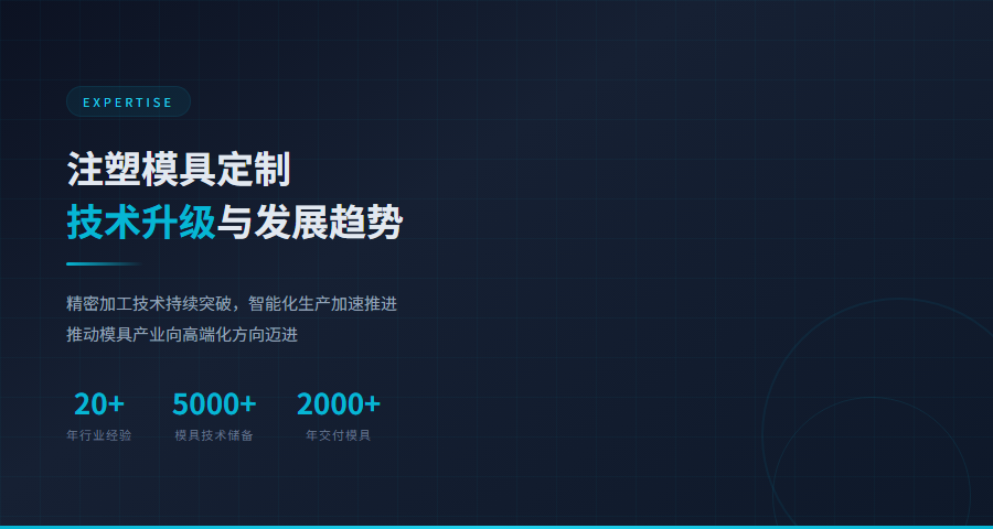 注塑模具定制技术发展趋势
