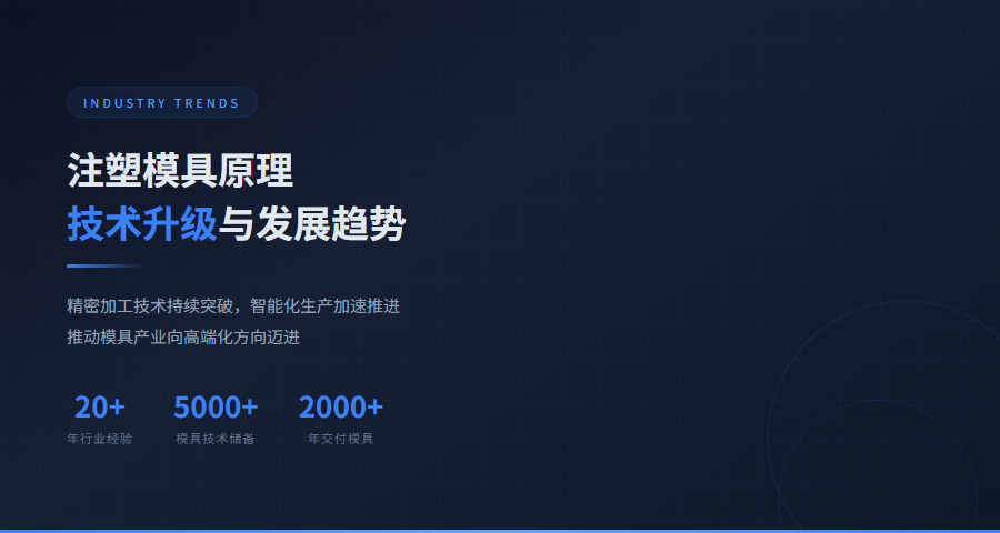 注塑模具原理技术发展趋势