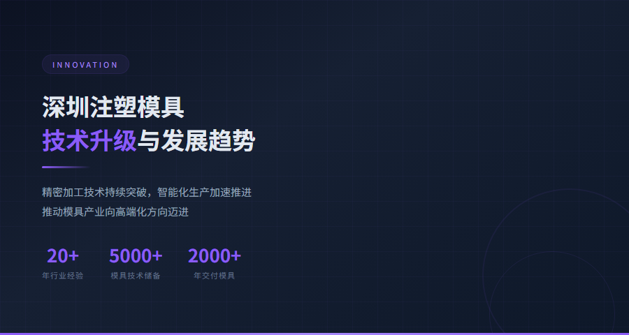 深圳注塑模具技术发展趋势