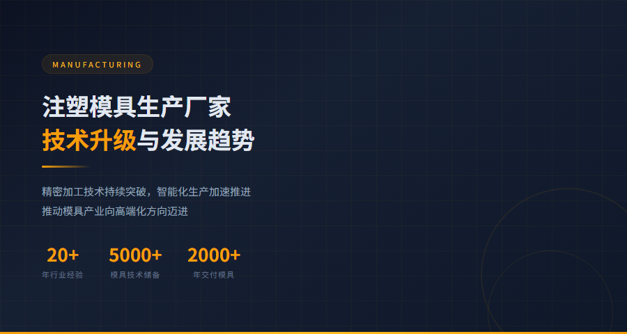 注塑模具生产厂家技术发展趋势