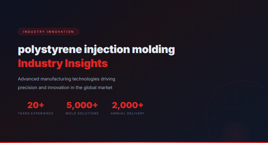Polystyrene Injection Molding - Industry Technology and Innovation
