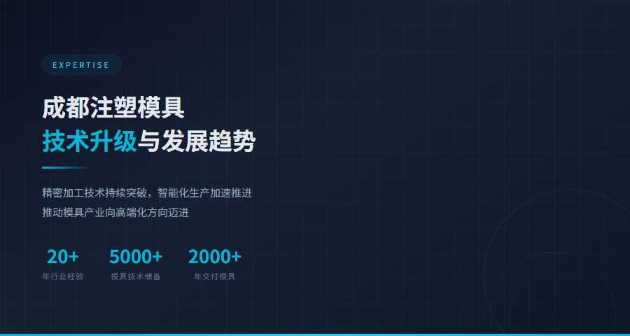成都注塑模具技术发展趋势